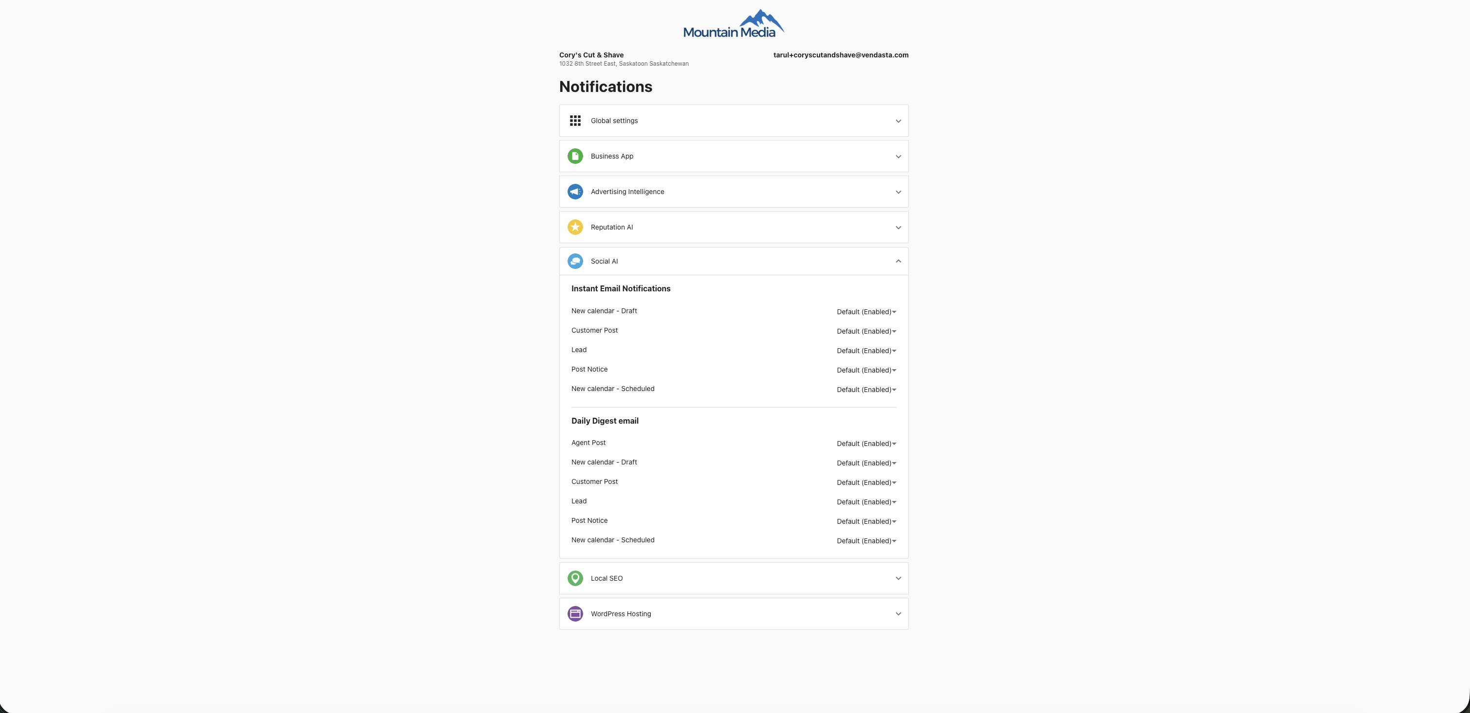 Unsubscribe Email Notifications
