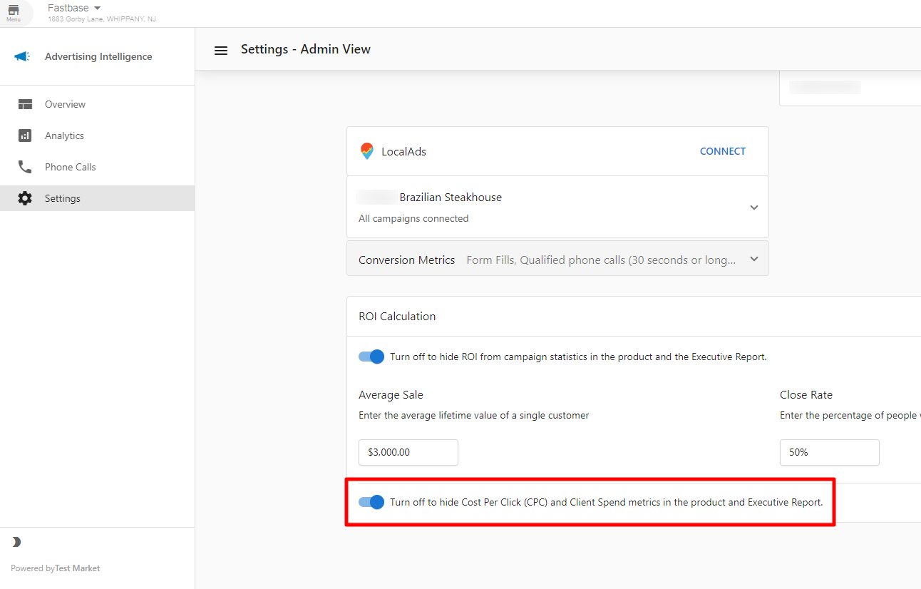 Admin access control