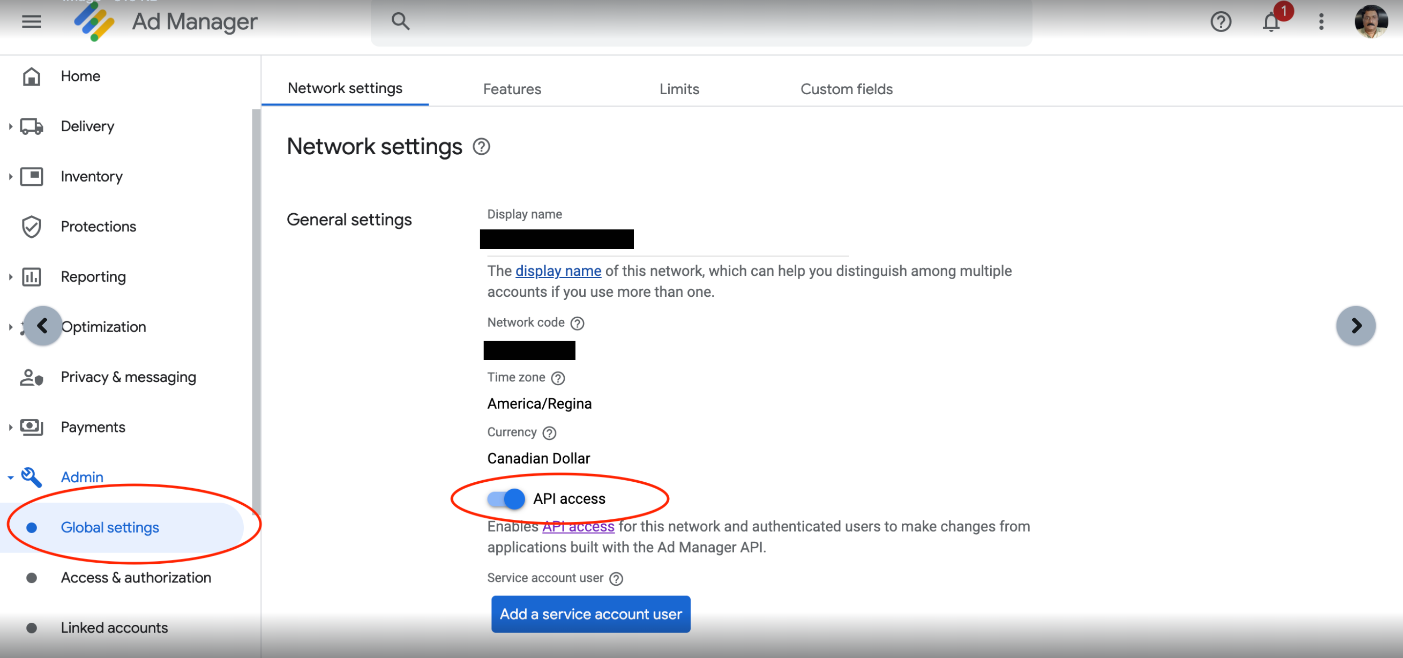 Google Ads Manager Integration
