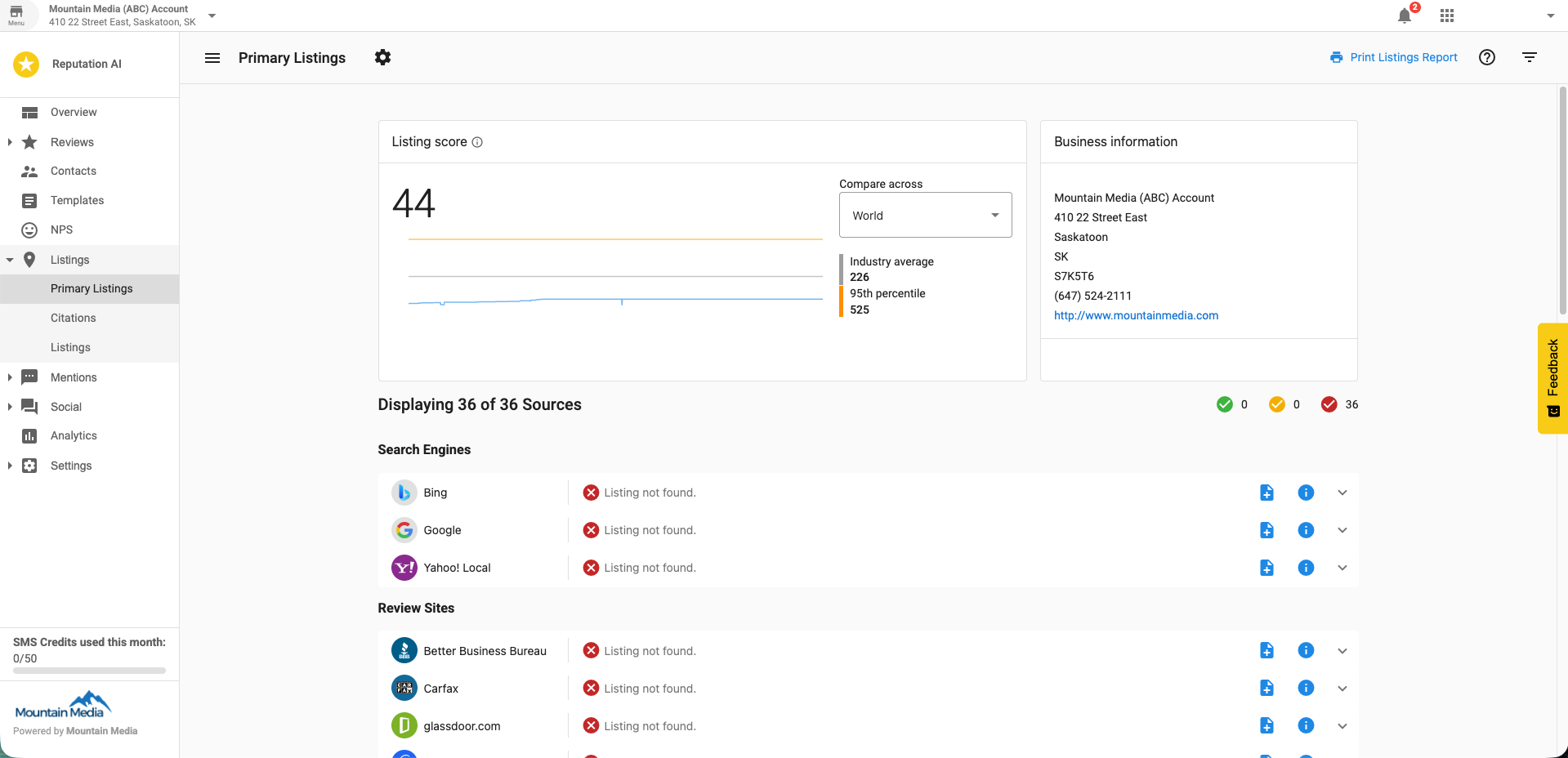 Connect Google Business Profile in Reputation AI
