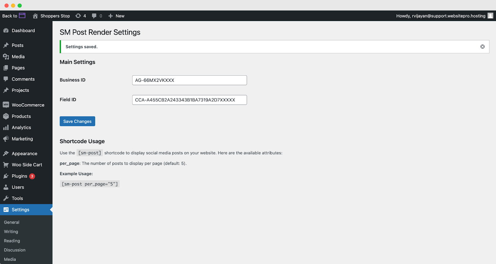 Post Render Plugin Screenshot 2