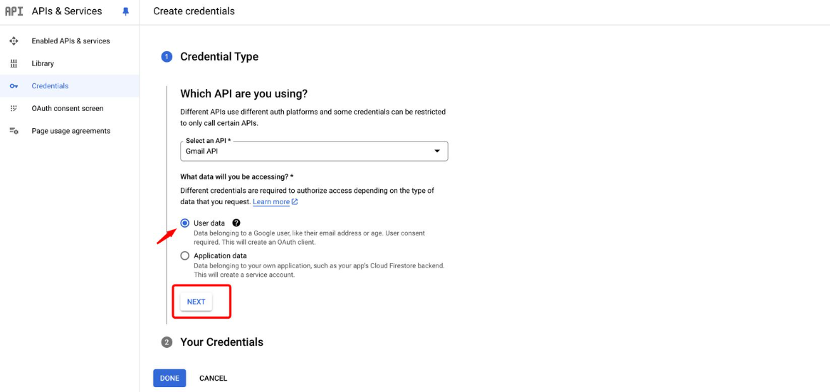 OAuth Consent Screen