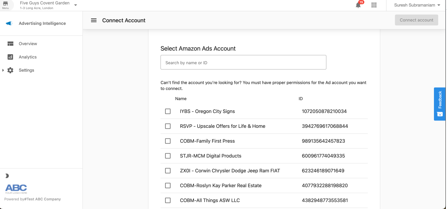 Connection Confirmation