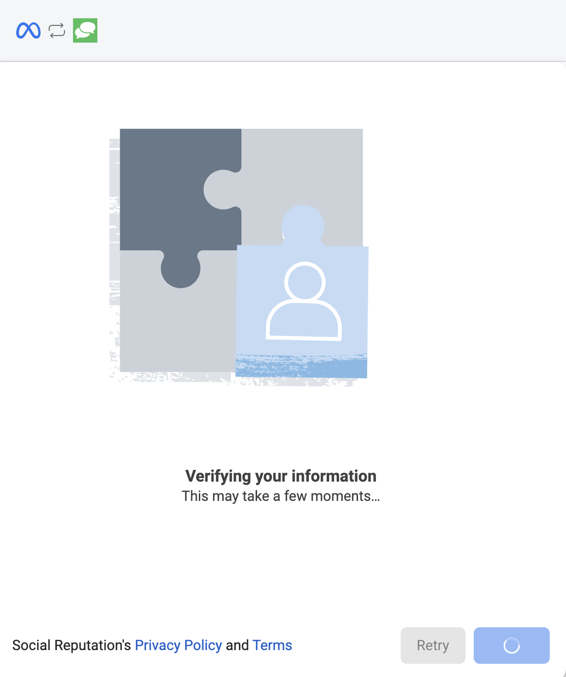 Verification in progress